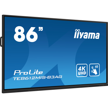 Ecran interactif 86 pouces IIYAMA PROLITE TE8612MIS-B3AG